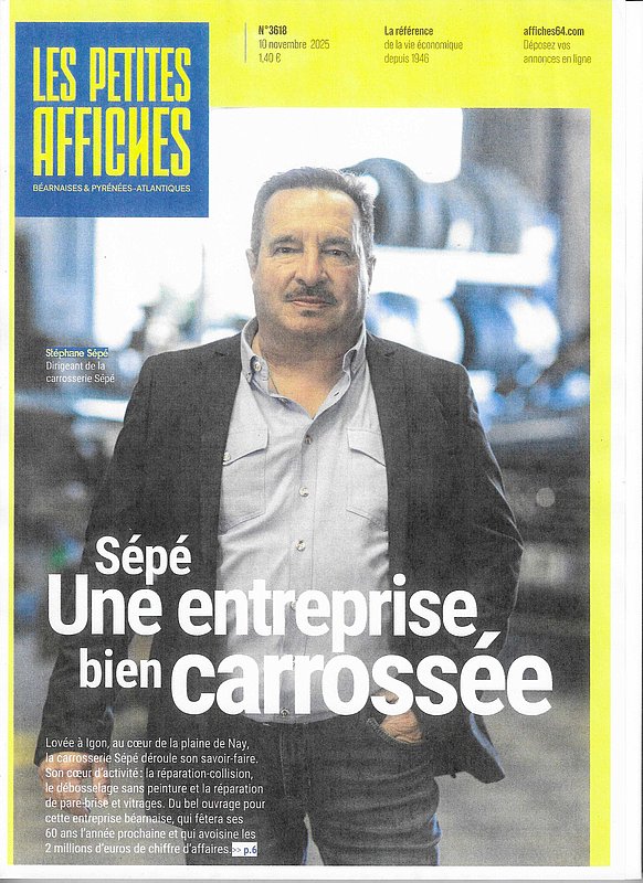 Article du journal "Les petites affiches Béarnaises et des Pyrénées Atlantiques"